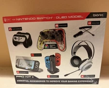 Bionik Pro Kit+ Nintendo for Switch OLED Model - Bundle