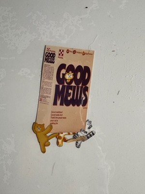1980's GOOD MEWS Cat Food 12.5x10.5'' Animation Cel SC1 BX-18 Cats Carrying Box