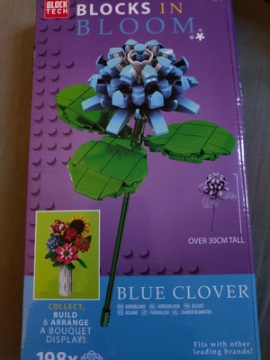 Blöcke in Blüte Blauklee Bauset Blumenblock Tech Kit Zum Selbermachen Basteln 6+