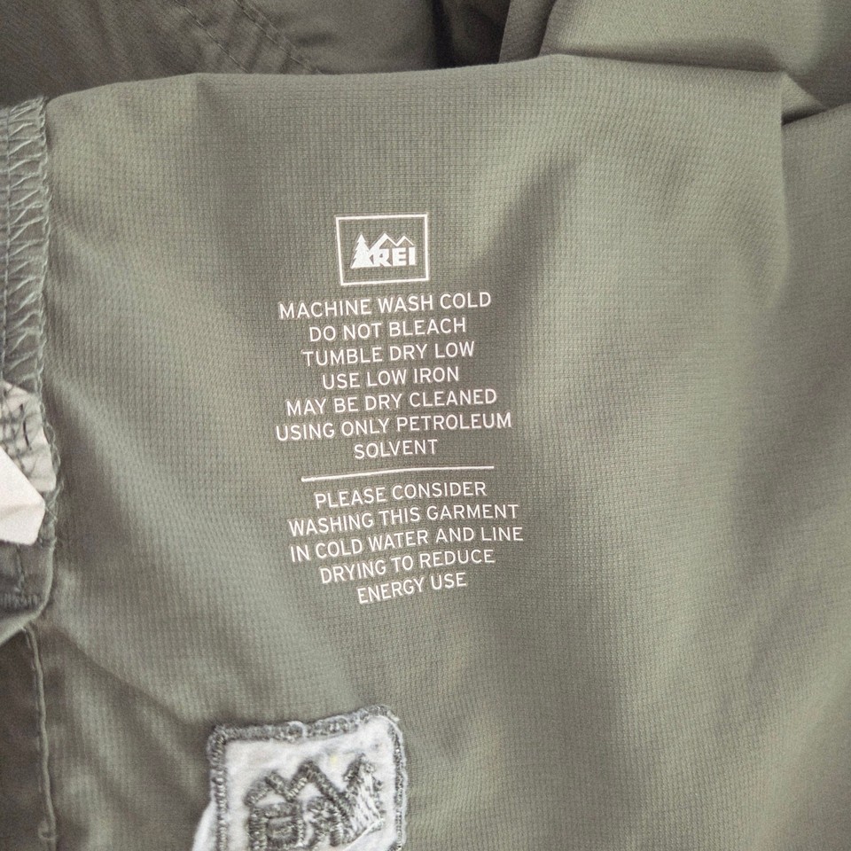 REI LARGE Vented Fishing Outdoor Quick-Dry Shirt Pockets UPF 50 ...