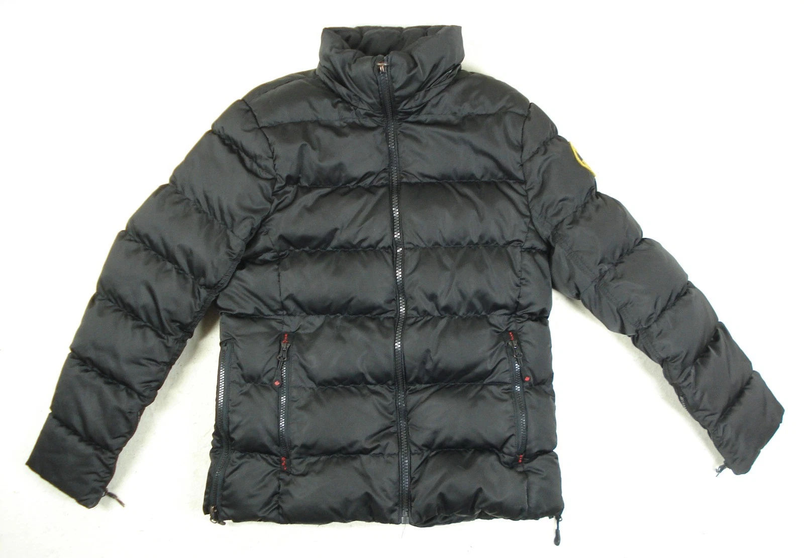 ZAVETTI CANADA SLIMLINE Puffer Jacket Black Medium Insulated Full Zip Logo Warm
Opens in a new windo