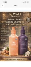 Royale Hair Rescue Perfect Rescue Revitalizing Shampoo  Conditioner Set 2 8.45