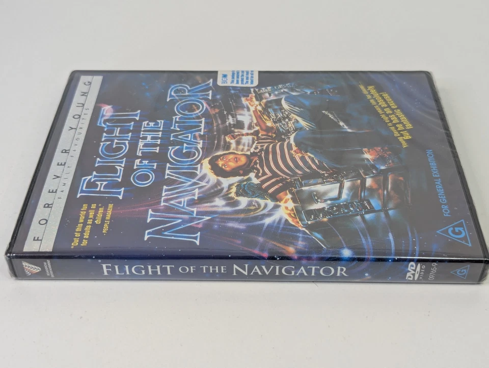 Flight Of The Navigator (DVD, 1986) Region 4. BRAND NEW & SEALED. Joey Cramer.  - Image 3 of 4