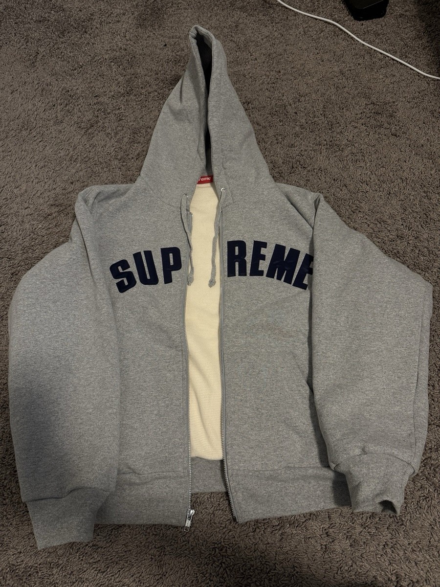 Supreme icy arc hooded グレー L Hoodie Shop Supreme Ice Arc Hoodie Grailed Supreme Icy Arc Hooded