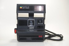 Polaroid 600 Land Camera Series 640 Instant Film Camera - Untested