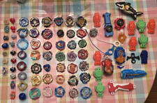Huge 115 Piece Beyblade Lot Takara Tomy Includes Infinite Achilles & Burst B101
