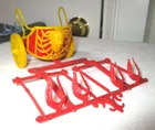 VINTAGE MARX 1950s-60s ORIGINAL BEN HUR PLAYSET PART " CHARIOT"
