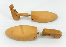 Pair Vintage ELYTE Wood Shoe Trees - Stretchers. Large. Germany.   No.108