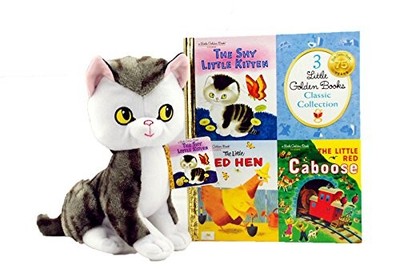 LITTLE GOLDEN BOOKS: THE SHY LITTLE KITTEN,THE LITTLE RED By Various BRAND NEW