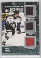 2009 ITG Heroes and Prospects Selects Materials Silver /19 Yann Sauve #S-17 1o3