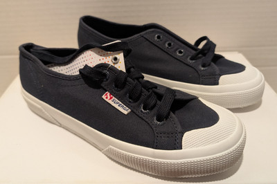 Brand New No Box Superga Women's Sneakers Navy Size 6.5