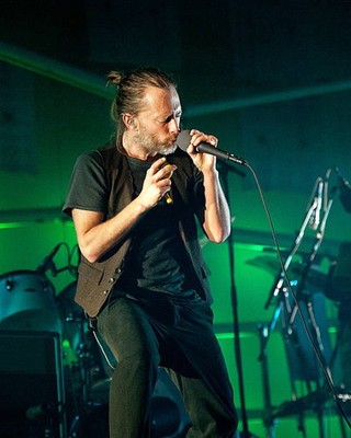 Thom Yorke of the band Atoms For Peace perform on day 3 of Austin - Old Photo 1