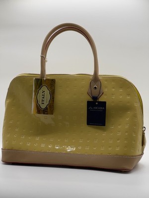 Arcadia Patent Leather  Satchel Brand New with Tags