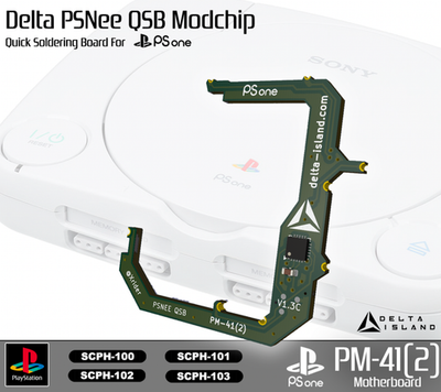 PlayStation1　パネキット PS1 PSone Modchip Puce PM-41(2) SCPH-101 SCPH-102 103 Import