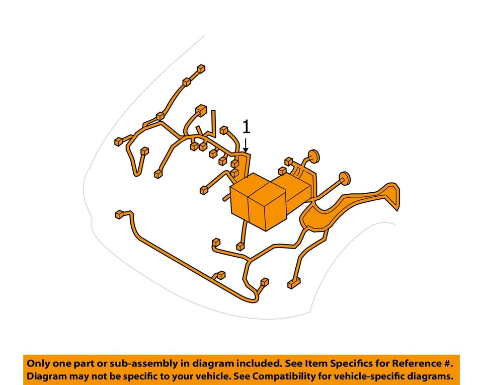 SE ADAPTA A CHEVROLET AVEO AVEO5 2006-2007 ARNÉS ASM ENG WRG 96439772 - NUEVO OEM Foto 2 de 3