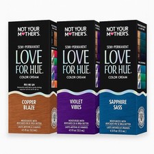 Not Your Mother’s Love For Hue Semi-Permanent Hair Color Set 3 Shades 4.5oz