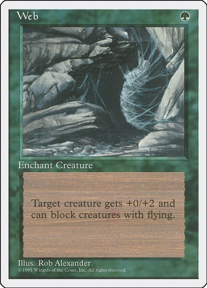 Web # (LP) Fourth Edition (4ED) MTG