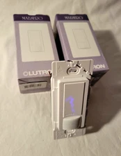 Lot Of 2 New!!!  Lutron Maestro MS-VPS6M2-DV-WH Occupancy Sensor Switch 