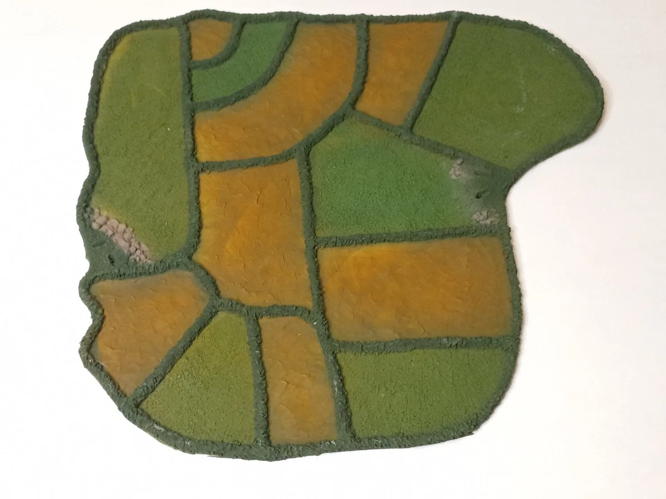 JR Miniatures jungle terrain. Rubber. Flocked and Painted. Wargaming, FOW, D&D - Image 4 of 4