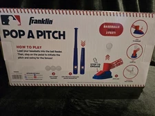 Franklin MLB Pop-A-Pitch Baseball Pitching Machine- NIB