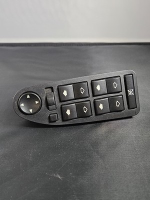 BMW E39 E38 740iL DRIVER MASTER WINDOW CONTROL SWITCH WITH FOLDING MIRRORS LHD