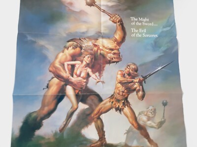 希少 Ruben Vallejos作 ストーリーテラー 18cm Deathstalker 1983 Original Theatrical One Sheet Movie Poster Boris