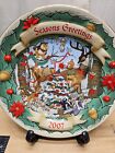 Disney Christmas Through the Years 2007 Bambi 3D (1942) Decorative Plate