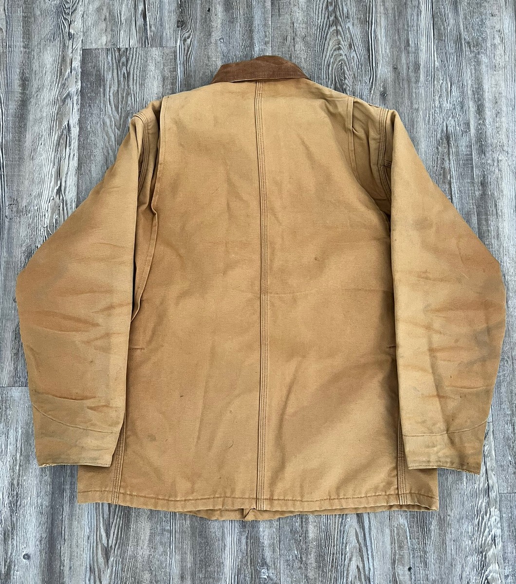 Vintage 70s 80s CARHARTT USA Made Men's Blanket Lined Brown Vintage 70s 80s CARHARTT USA Made Men's Blanket Lined Brown