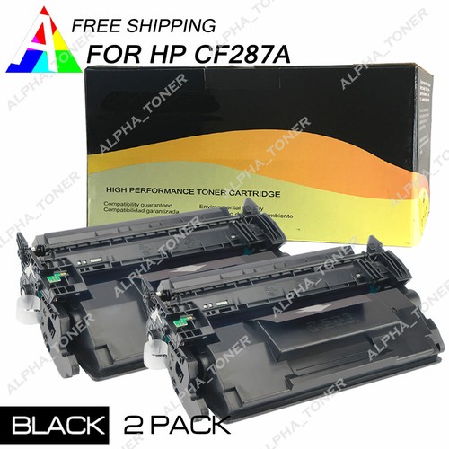 2PK CF287A 87A Toner Cartridge For HP 
