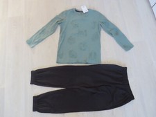 Neu Schlafset Jungen 146-152 Schlafanzug yigga Hose100% Baumwolle