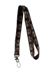 Jurassic Park Movie Logo Black ID Holder Lanyard Keychain