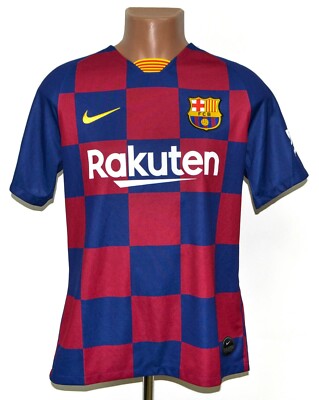 BARCELONA SPAIN 2019/2020 HOME FOOTBALL SHIRT NIKE GRIEZMANN #17