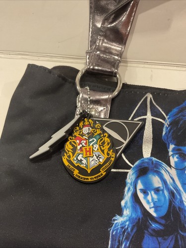 Hot Topics Harry Potter And The Deathly Hallows Tote Bag Purse NEW NWT 14.5"x13" - Picture 2 of 4