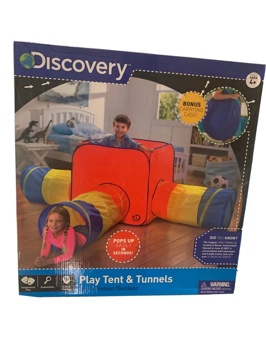 Discovery play tent and tunnels hotsell
