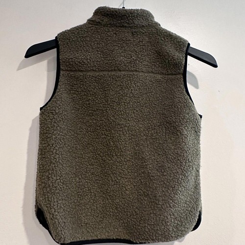 Scene And Hear Vest Boys Vest Size 8 Green Pockets Full Zip Mock Neck Sleeveless - Picture 3 of 4