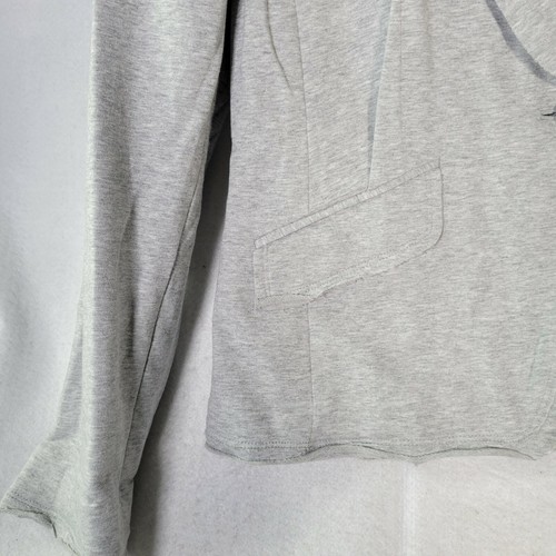 Coldwater Creek Womens Cardigan Sweater Size 16 Grey Blaze Cotton Stretch Button - Picture 5 of 12