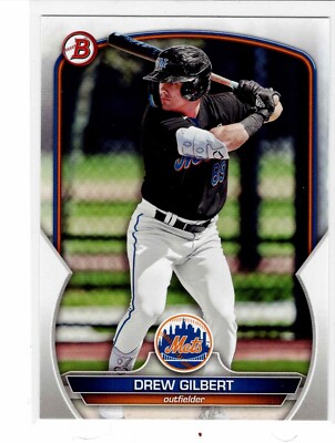 Drew Gilbert New York Mets 2023 Bowman Draft