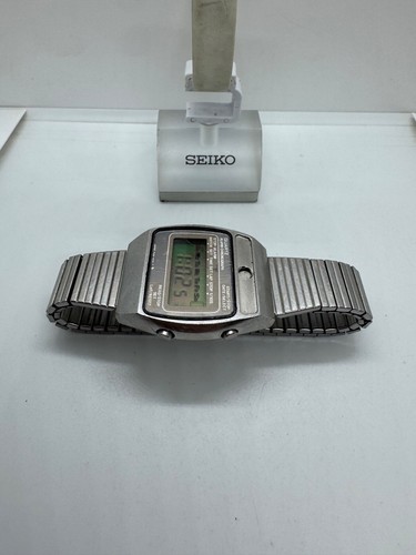 Seiko A159-4000 Alarm Chronograph Vintage Digital Quartz Wrist Watch Japan Rare - Picture 12 of 19