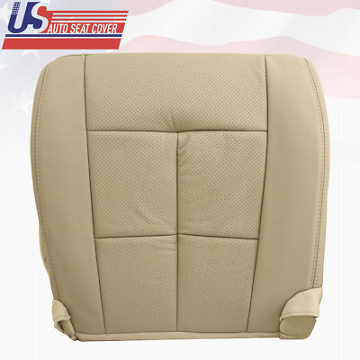 2007 thru 2014 Lincoln Navigator AWD Passenger Bottom Perforated Seat Cover Tan