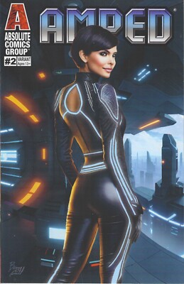 Amped #2 ''Tron'' Limited Edition Variant Halloween 2023 Absolute Comics NM
