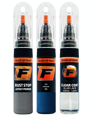 for PORSCHE E5 AQUABLAU TOUCH UP PAINT Pen Kit Scratch Repair Set