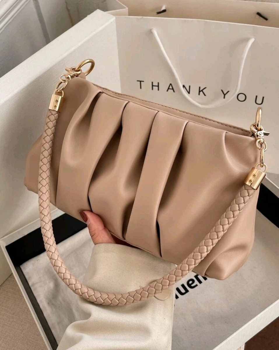 Small beige best sale handbag