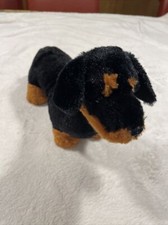 Ganz Webkins Black & Brown 10  Dachshund Stuf...