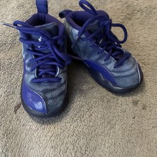 Nike Air Jordan 12 Retro 850000 400 Dark Blue Size 6C Toddle Back to School