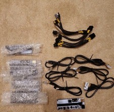 GPUrisers.com 6x Gpu Risers. Pci-E Riser Board 3x black 8pin to dual 8pin 6 2 
