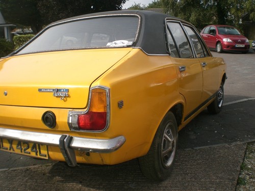 Hillman Avenger GT, 1500, 4 door, 1972, project - Picture 8 of 12