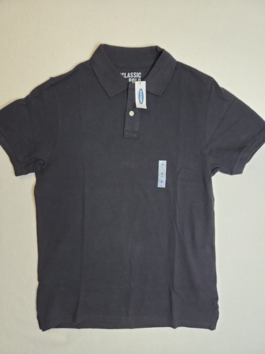 Old Navy Herren kleines klassisches Poloshirt neu mit Etikett. Schwarz