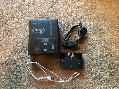BHCEY Wireless dog fence and training collar