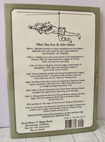 Stage Flying 431 BC- Modern Times 1995 McKinven Theater Opera Vaudeville HC Book - Picture 2 of 5