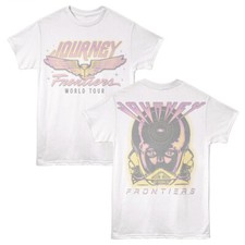 Journey Frontiers World Tour Men's T Shirt Rock Band Music Merch